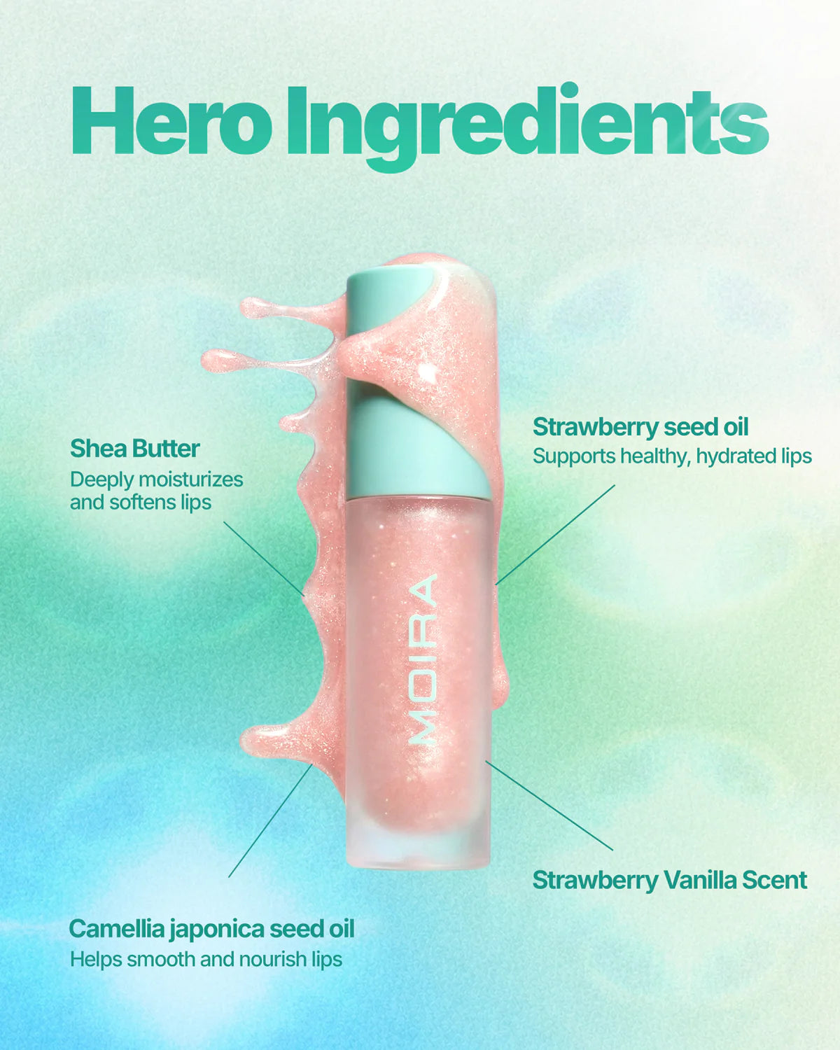 Angel Glow - Gloss Para Labios - Moira Cosmetics
