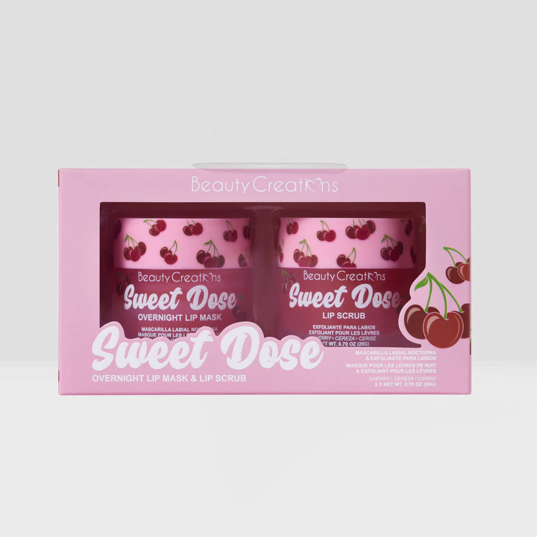 Sweet Dose - Overnight Lip Mask & Lip Scrub Set - Beauty Creations