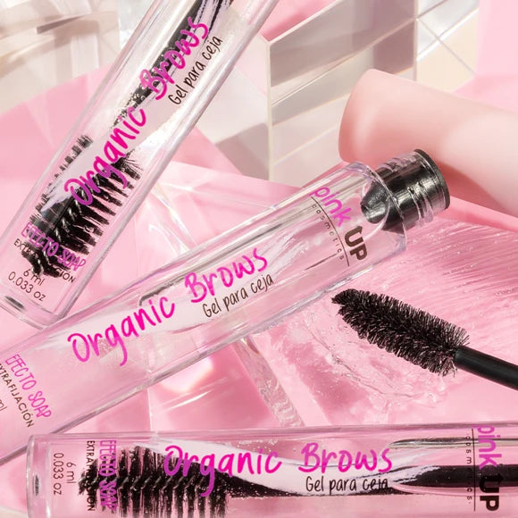 “Organic Brows” - Gel Fijador de Cejas - Pink UP Cosmetics