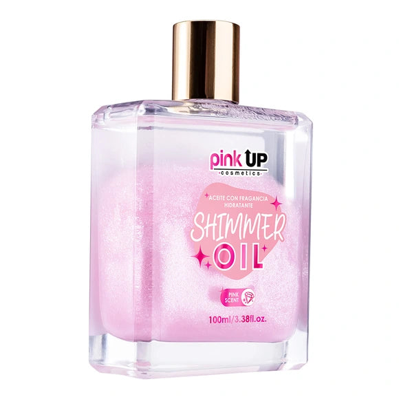 “Shimmer Oil” - Aceite Corporal- Pink UP Cosmetics