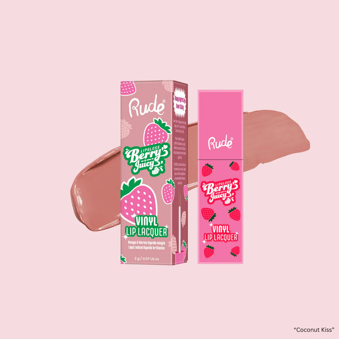 “Berry Juicy” (Vinyl Lip Lacquer) - Rude Cosmetics