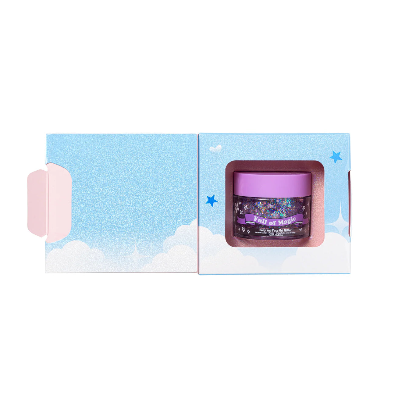 "FULL OF MAGIC" BODY AND FACE GEL GLITTER - BEAUTY CREATIONS