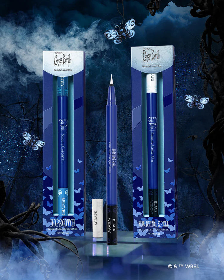 "HAUNTING SPELL: Scraps/Black Widow" Double Ended Liquid Eyeliner