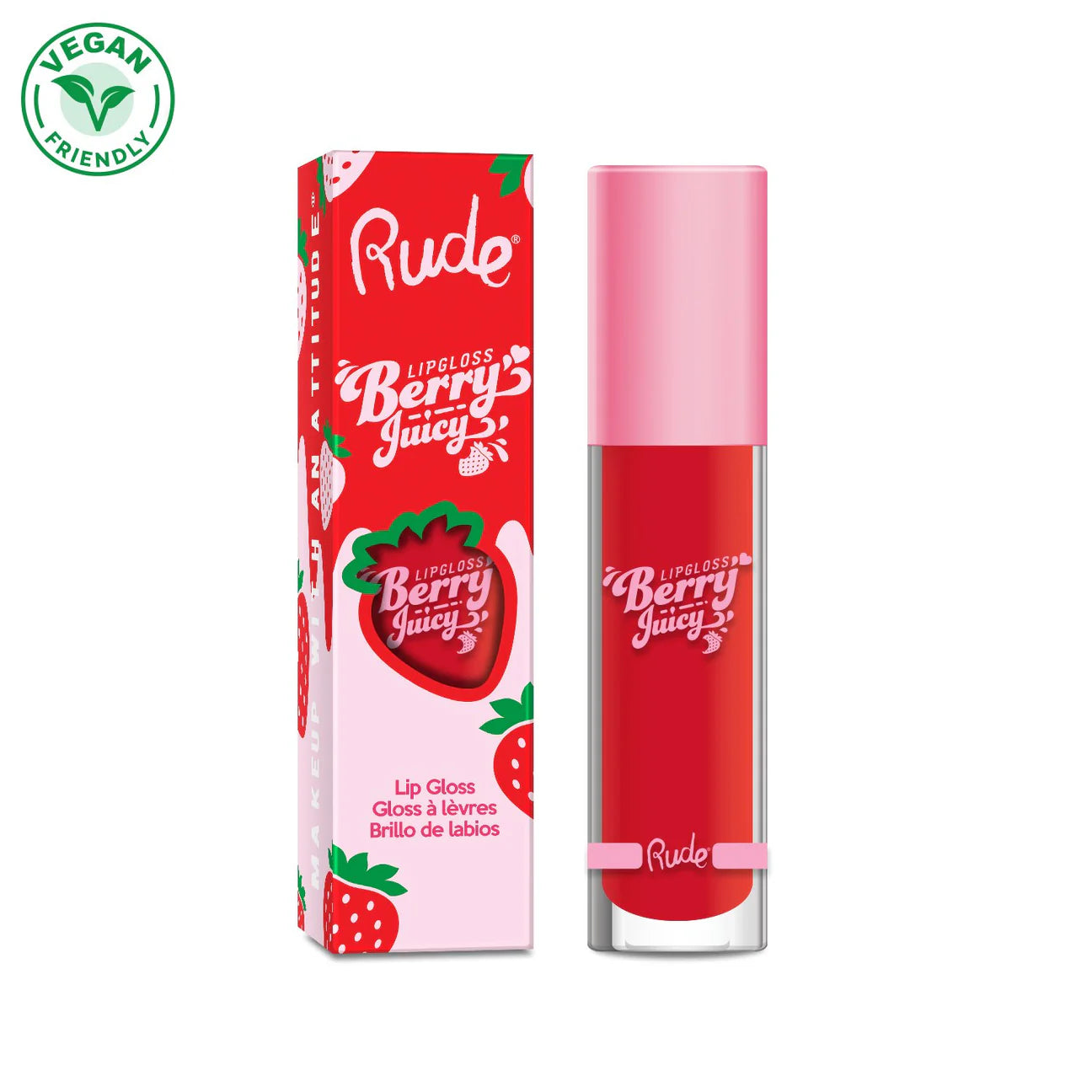“Berry Juicy” (Lip Gloss) - Rude Cosmetics
