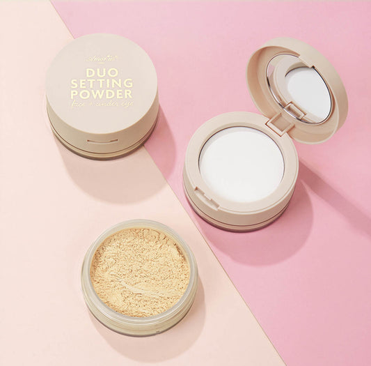 DÚO Setting Powder” (Face + Under Eye) - AmorUs