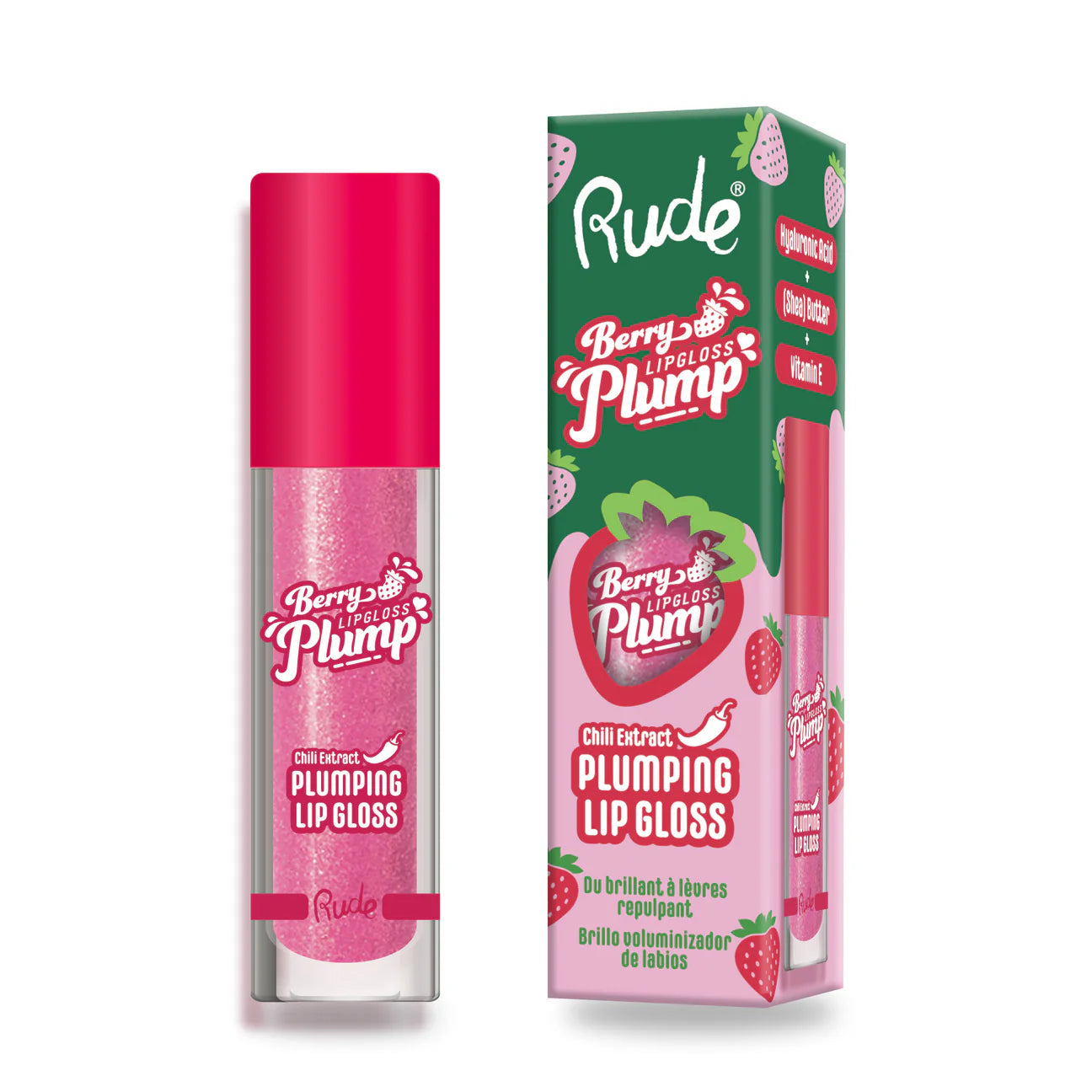 “Berry” (Plumping Lip Gloss) - Rude Cosmetics