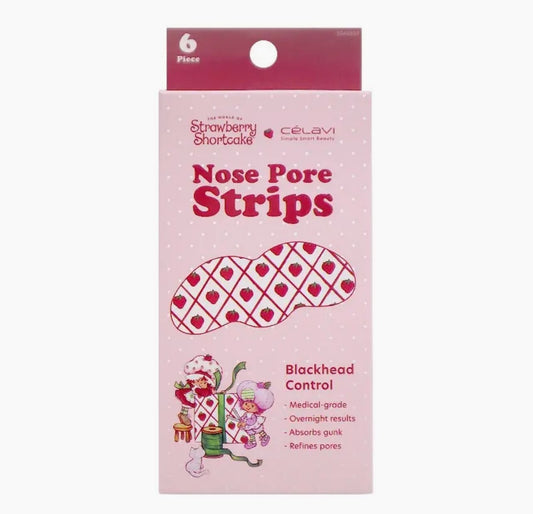 Nose Pore Strips (6 PCs)- Strawberry Shortcake