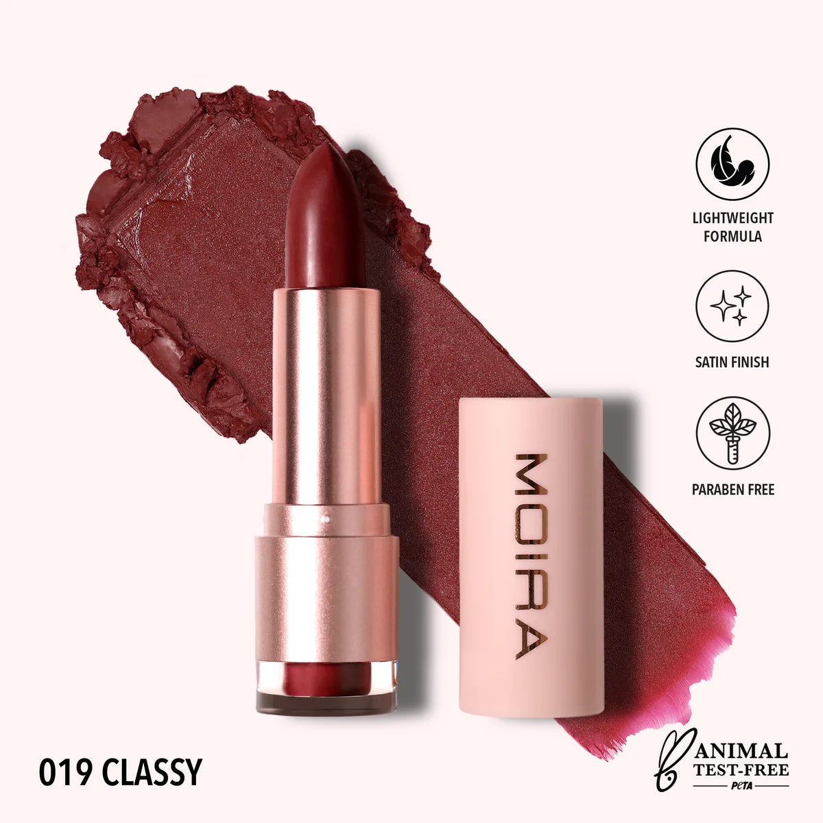 “Lip Goddess “ Lipstick - Moira Cosmetics