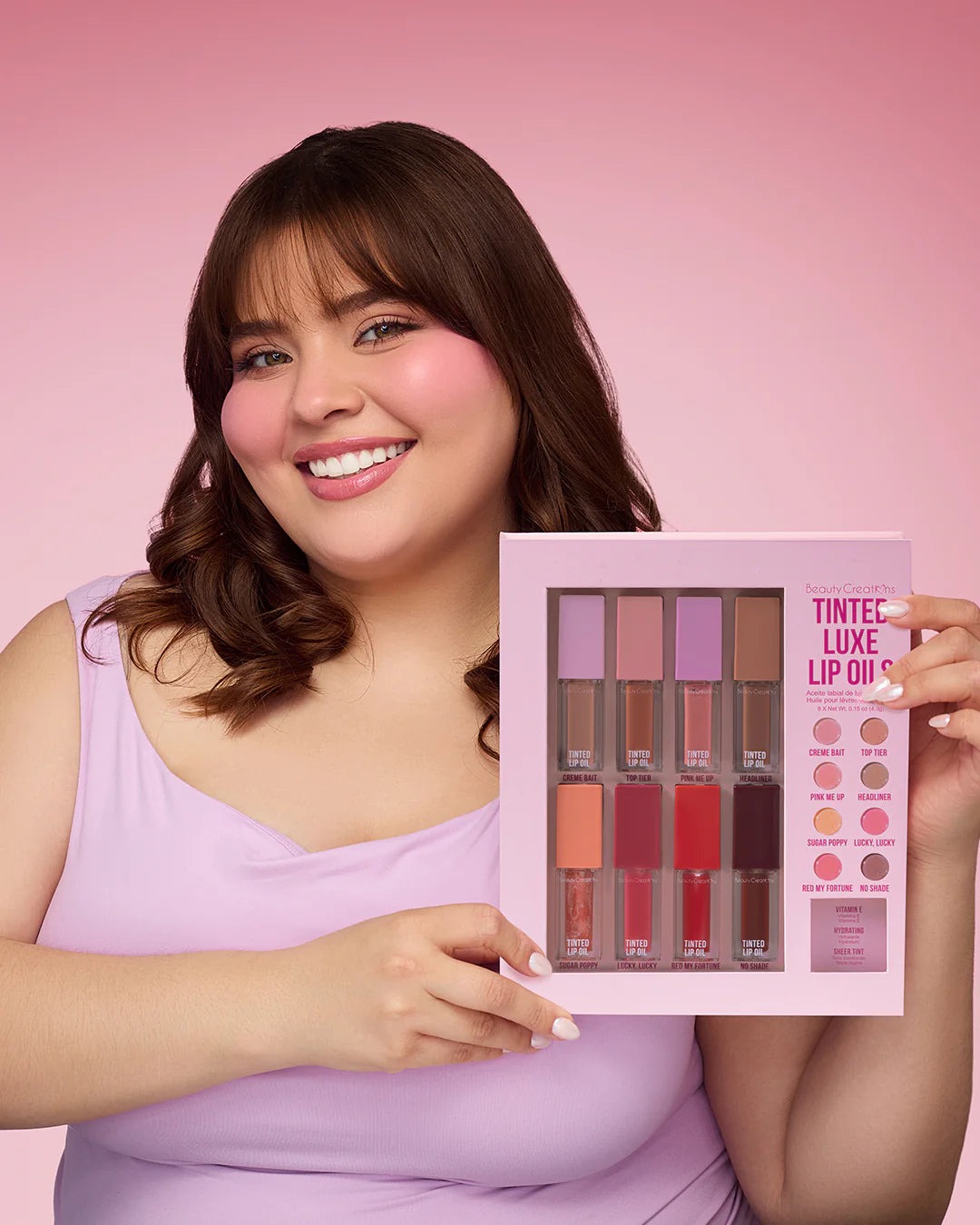 “Tinted Luxe Lip Oil” - Set de Colección - Beauty Creations