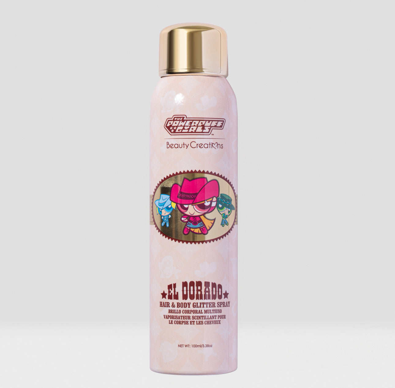 “El Dorado” - Hair & Body Glitter Spray - The PowerPuff Girls X Beauty Creations