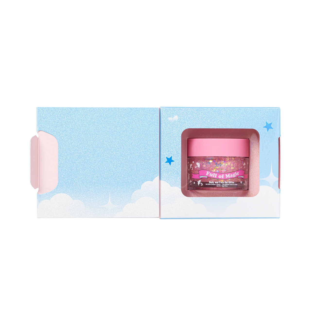 "FULL OF MAGIC" BODY AND FACE GEL GLITTER - BEAUTY CREATIONS