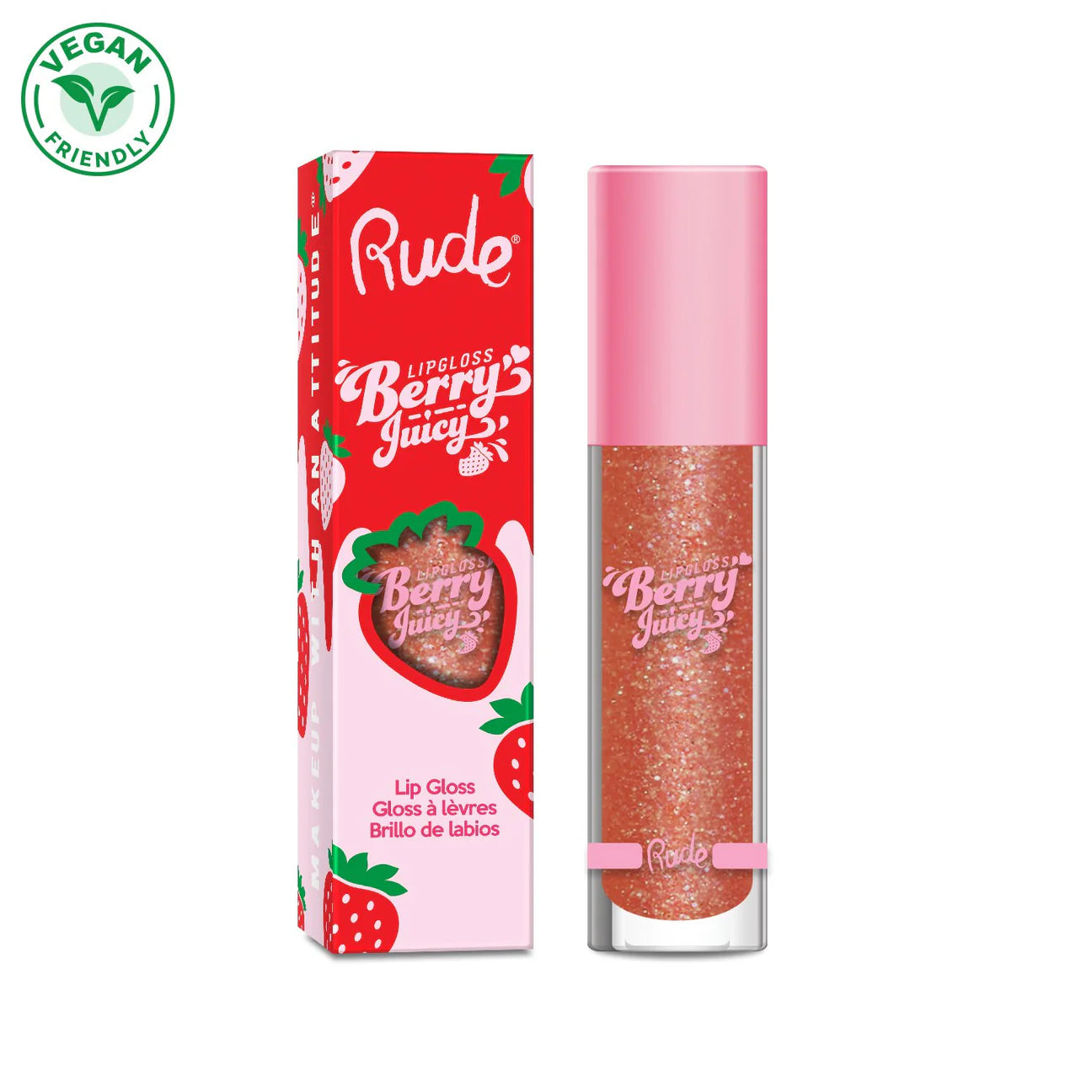 “Berry Juicy” (Lip Gloss) - Rude Cosmetics