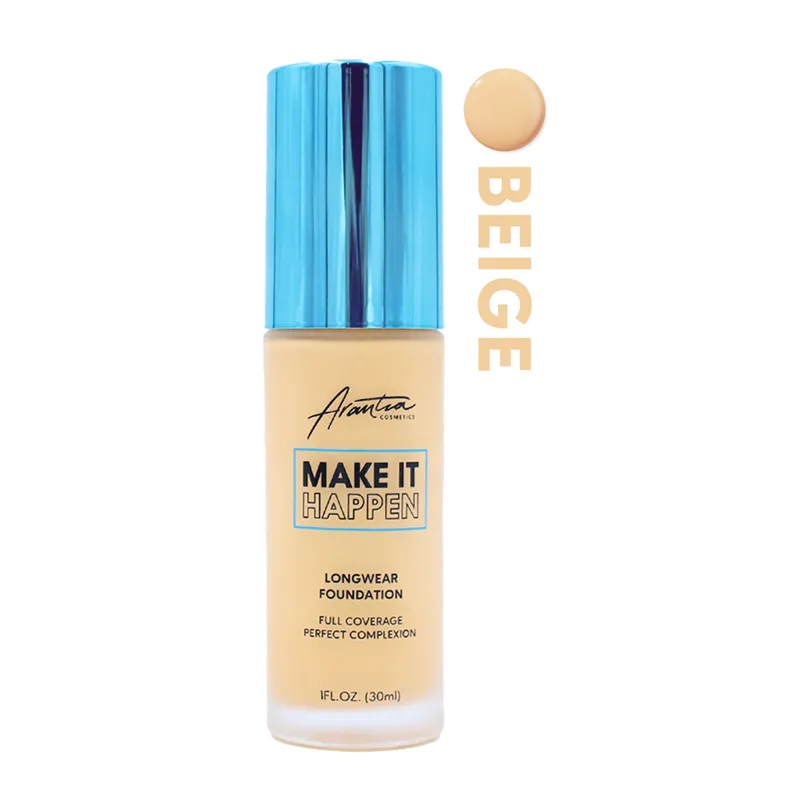 “Make It Happen” - Maquillaje Líquido - ARANTZA
