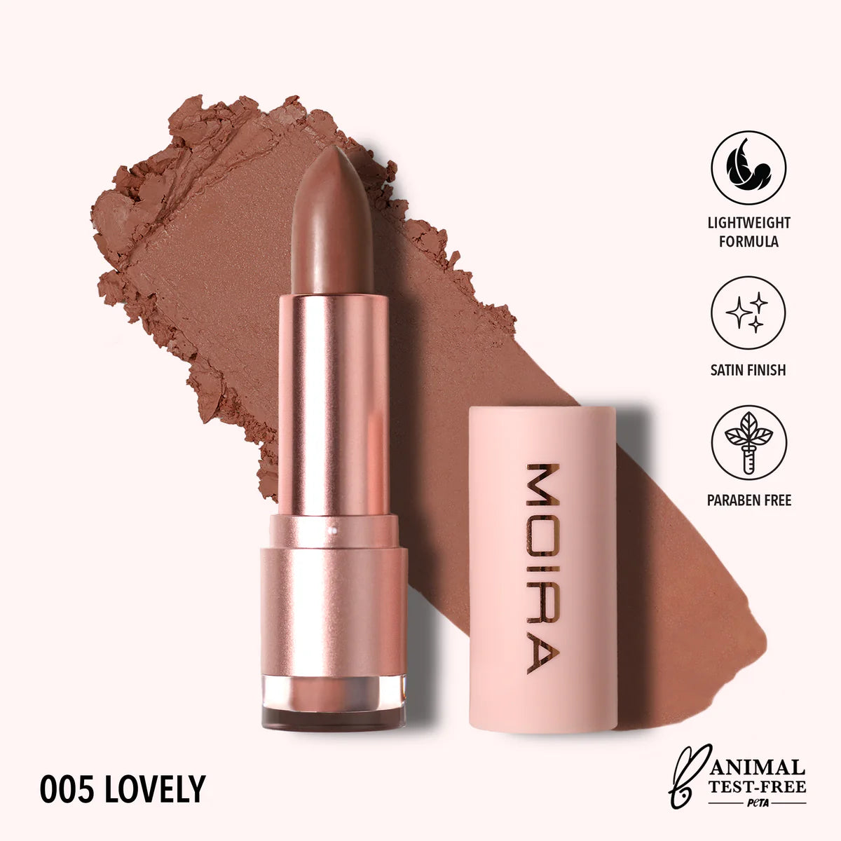 “Lip Goddess “ Lipstick - Moira Cosmetics