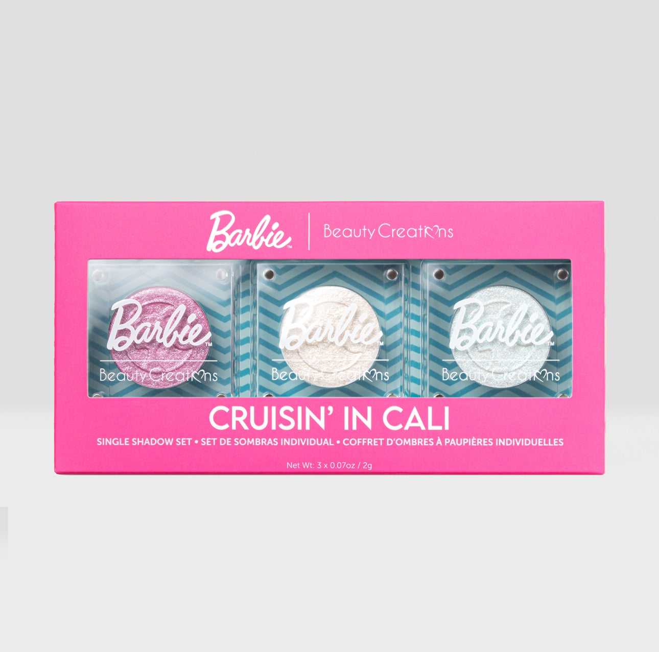 “Cruisin’ In Cali” - Single Shadows Set - Barbie X Beauty Creations