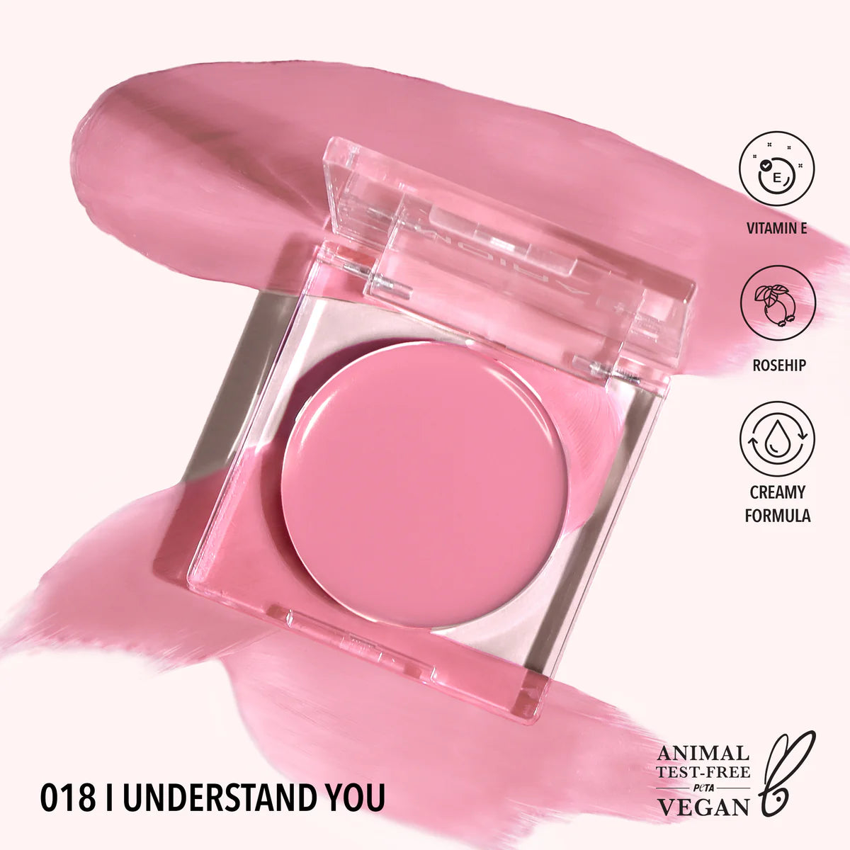 Love Heat “Cream Blush” - Moira Cosmetics
