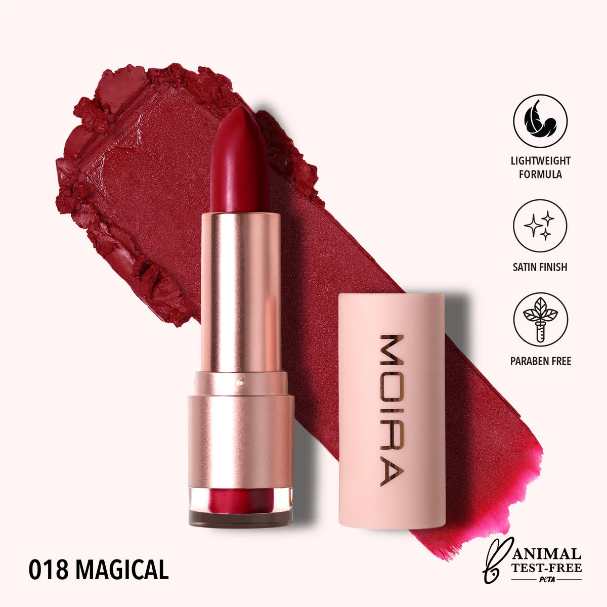 “Lip Goddess “ Lipstick - Moira Cosmetics