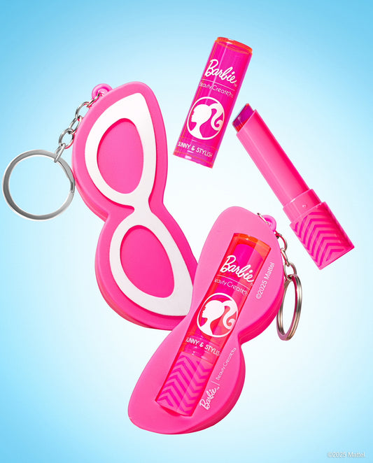 “Sunny & Stylish” - Lip Balm Keychain - Barbie X Beauty Creations
