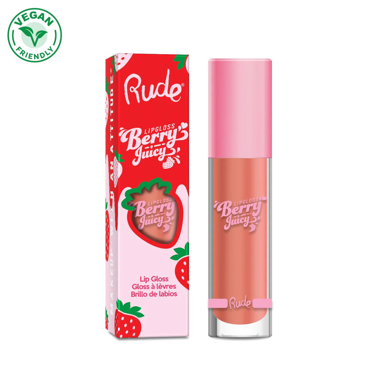 “Berry Juicy” (Lip Gloss) - Rude Cosmetics