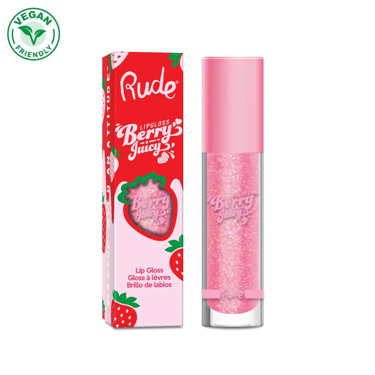 “Berry Juicy” (Lip Gloss) - Rude Cosmetics