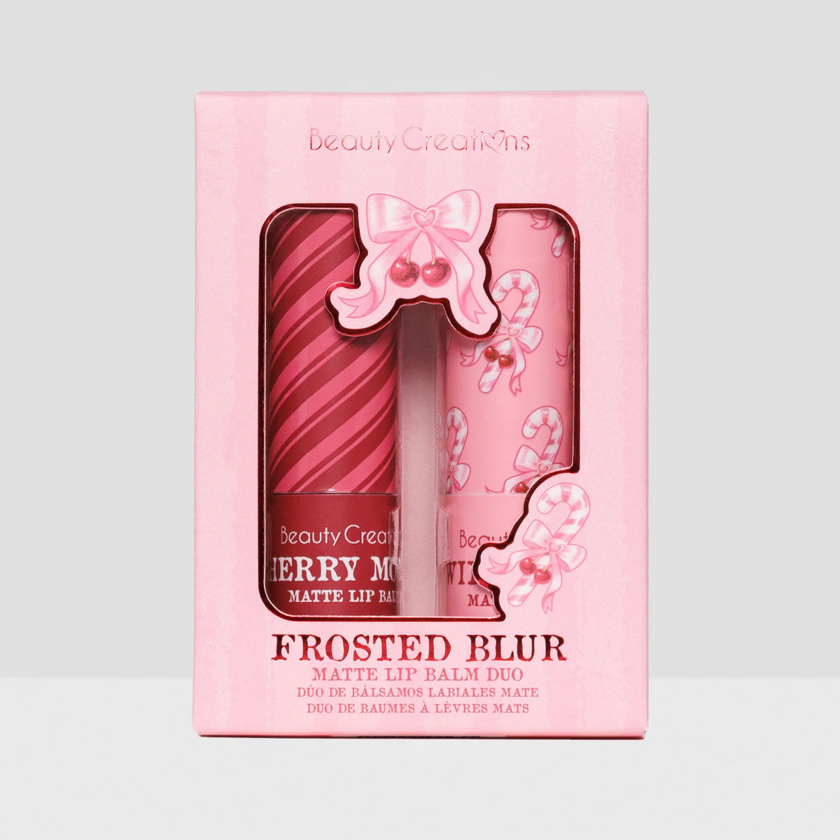 XMAS - Frosted Blur - Duo de Bálsamos Labiales - Beauty Creations