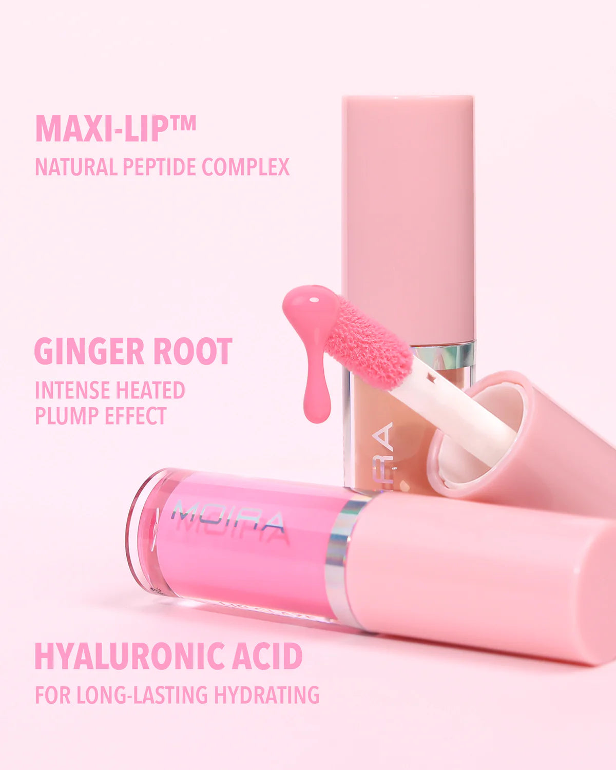 “Lip Glaze” Oil Plumper - Moira Cosmetics