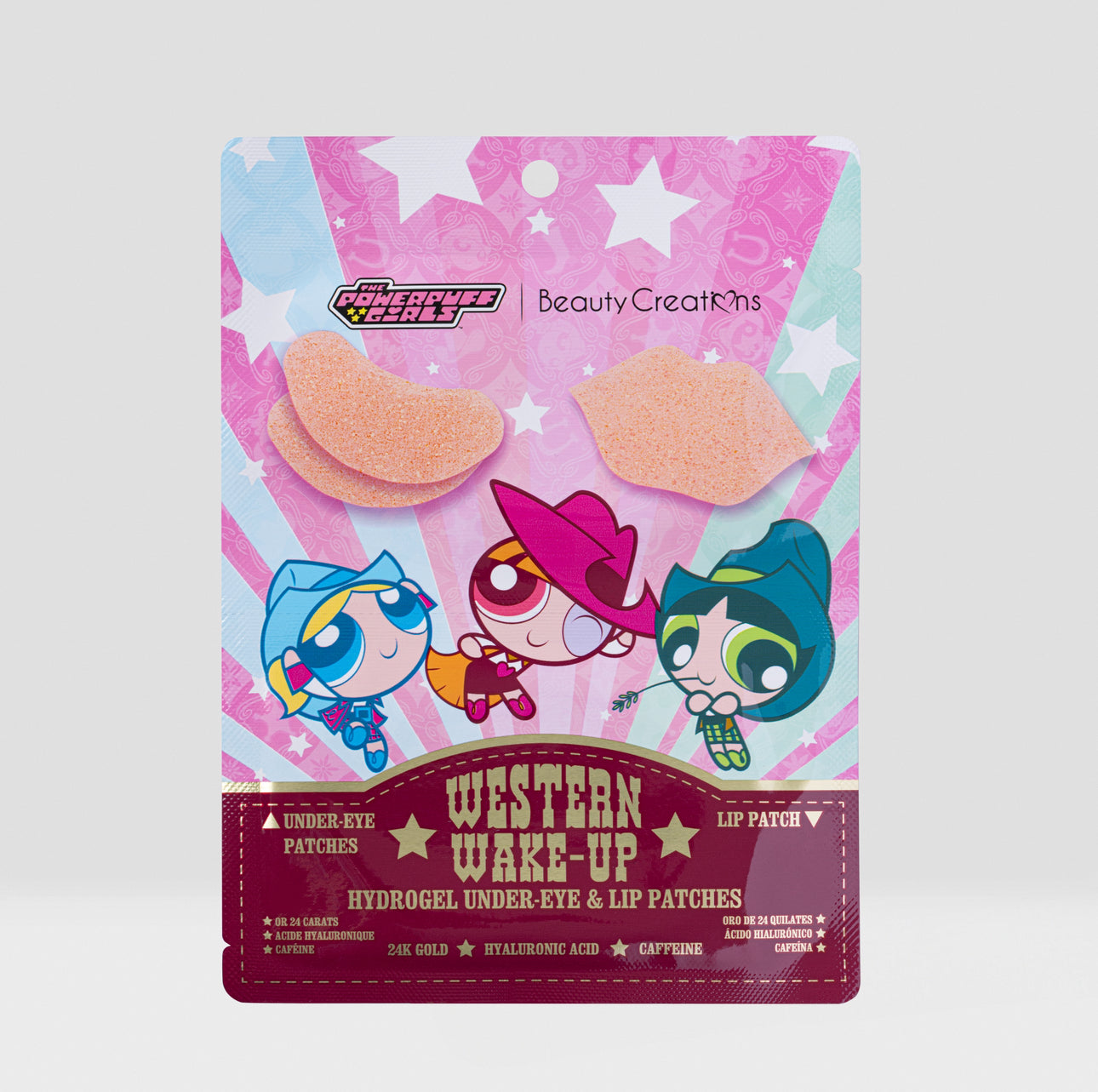 “Western Wake-Up” - Hydrogel Under-Eye & Lip Patches - The PowerPuff Girls X Beauty Creations