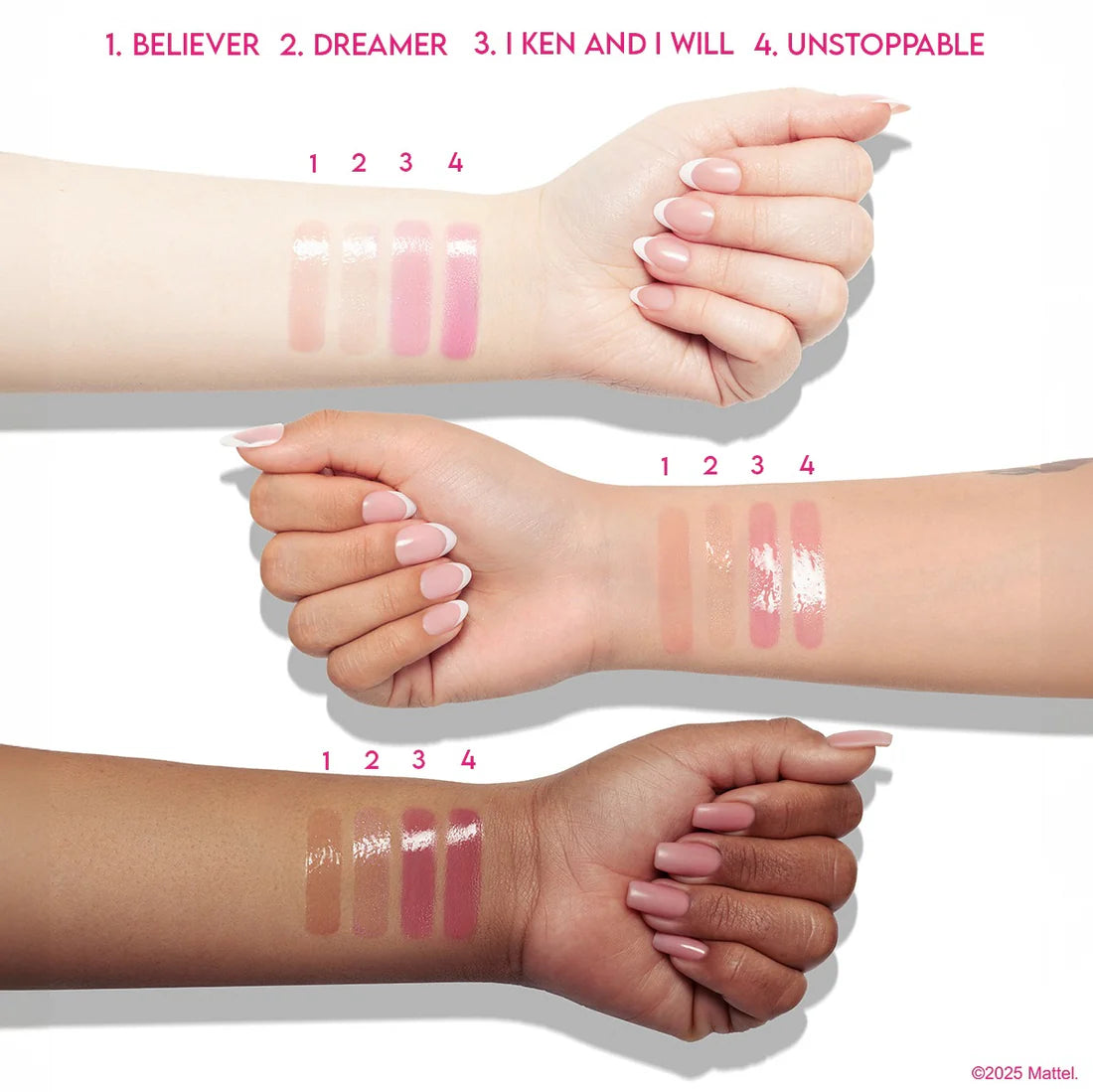“Shimmer Lip Oil” - Barbie X Beauty Creations