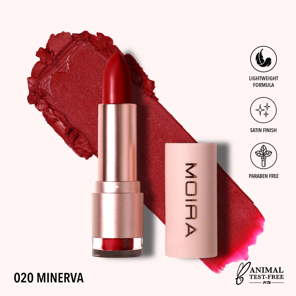 “Lip Goddess “ Lipstick - Moira Cosmetics