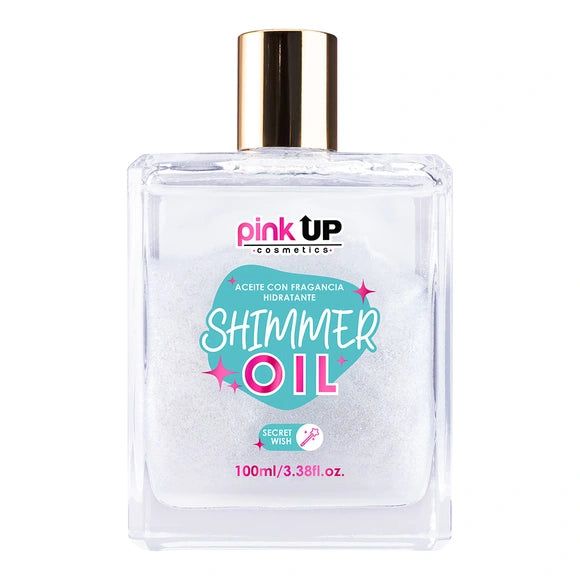 “Shimmer Oil” - Aceite Corporal- Pink UP Cosmetics