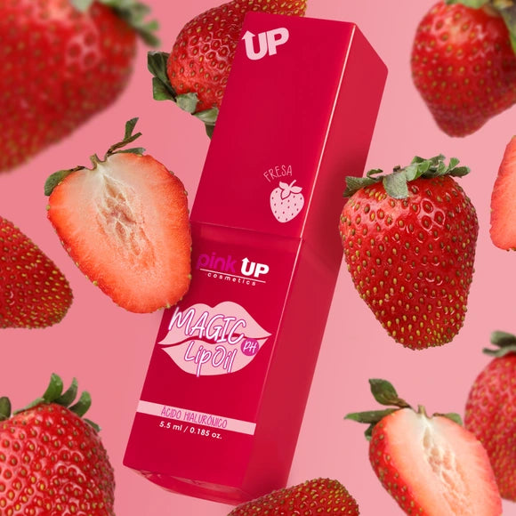 “Magic Lip Oil” - Aceite Mágico Para Labios - Pink UP Cosmetics