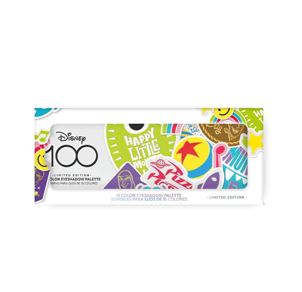 🎨💖 "'Happy Faces Disney' Eyeshadow Palette - Cheerful Collection of 18 Vibrant Shades - Special Edition" 🌟✨