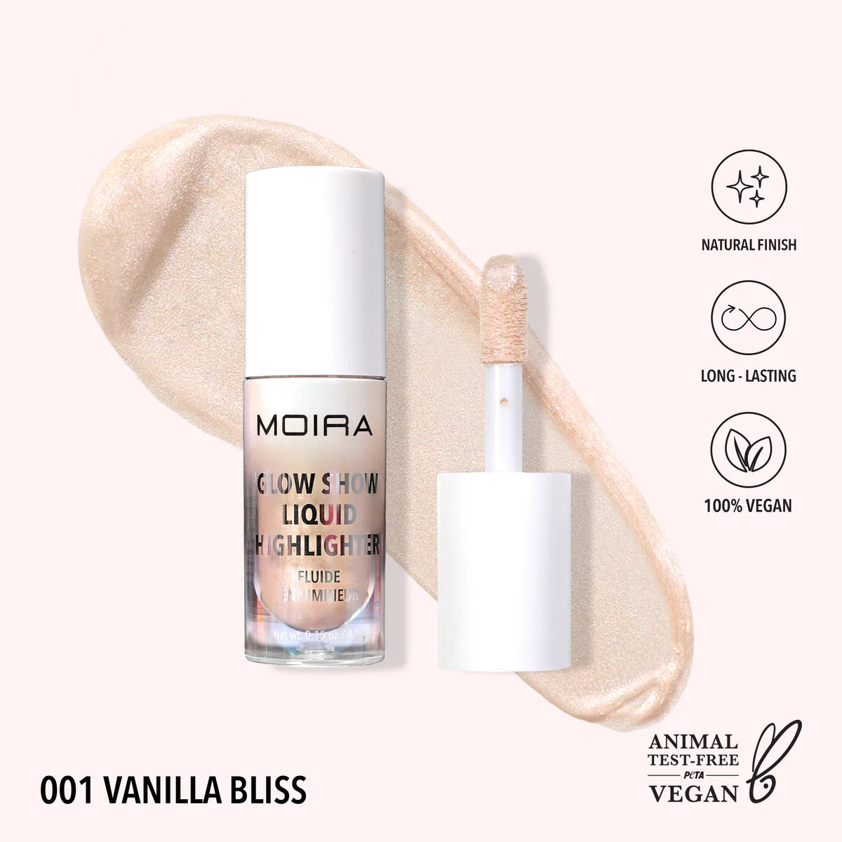 “Glow Show” Liquid Highlighter - Moira Cosmetics