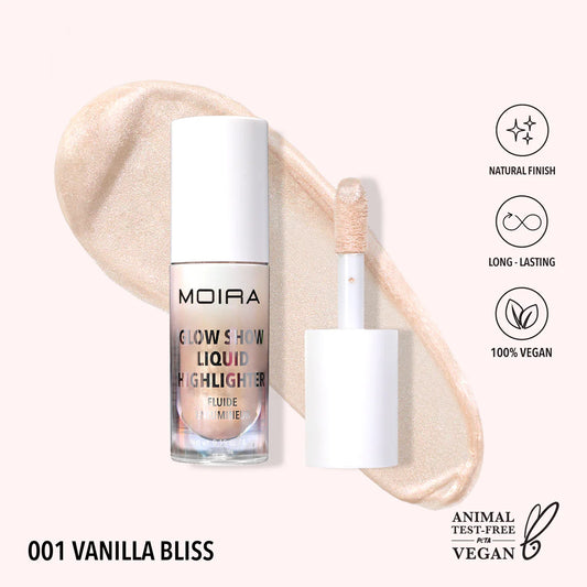 “Glow Show” Liquid Highlighter - Moira Cosmetics