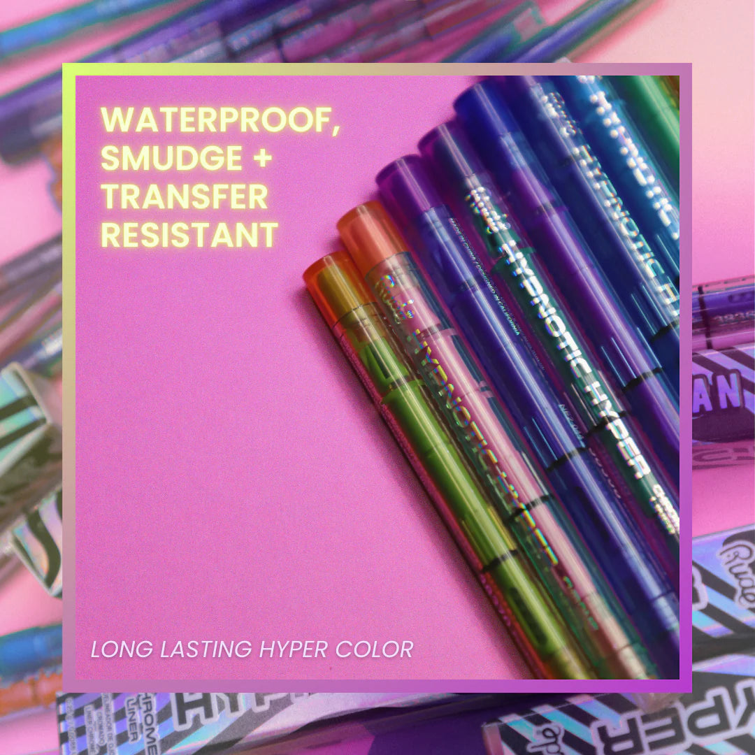 “Hypnotic Hyper” (Chrome Liner) - Rude Cosmetics