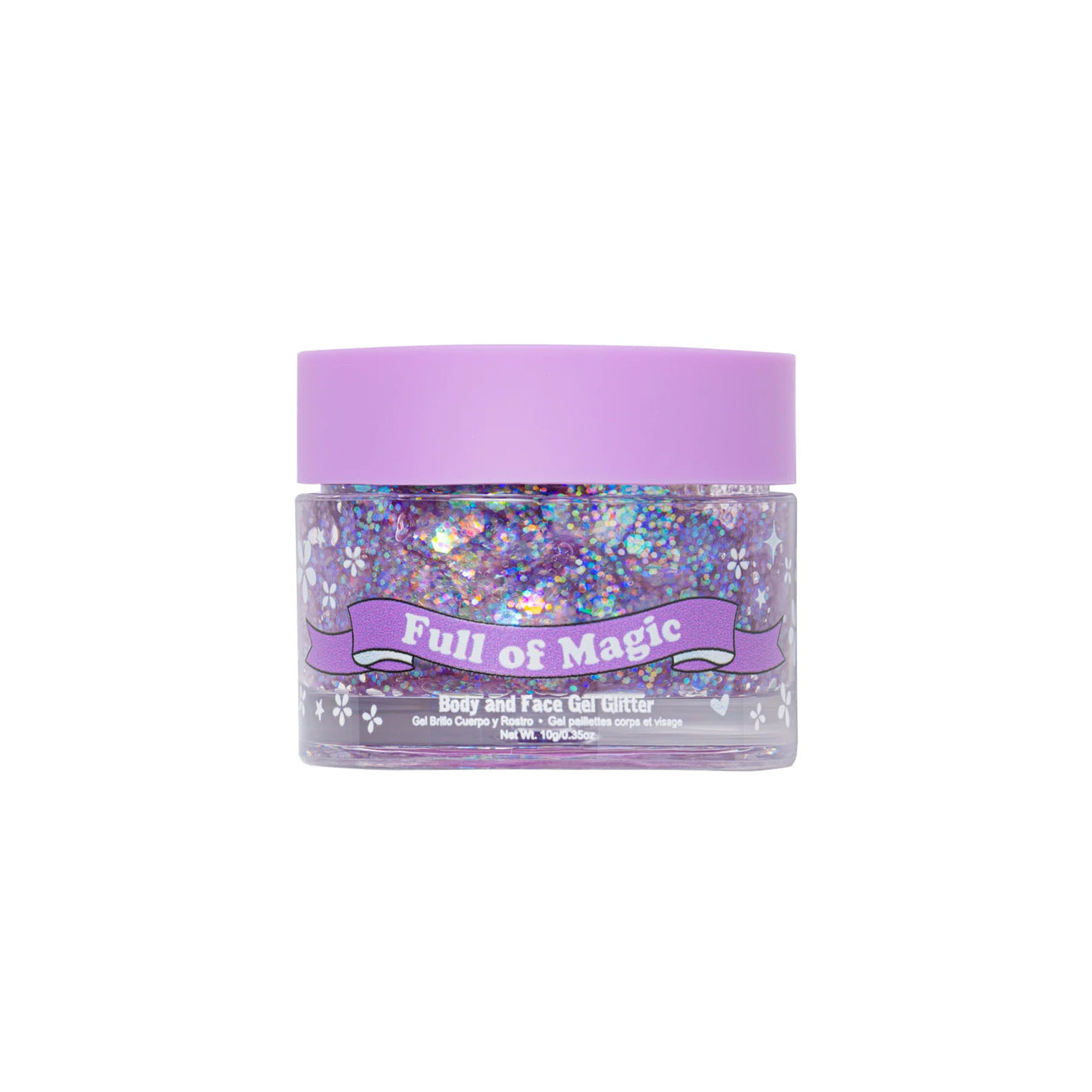 "FULL OF MAGIC" BODY AND FACE GEL GLITTER - BEAUTY CREATIONS
