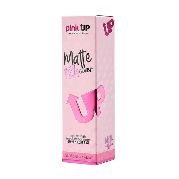 “Matte Cover” - Maquillaje Líquido - Pink Up Cosmetics