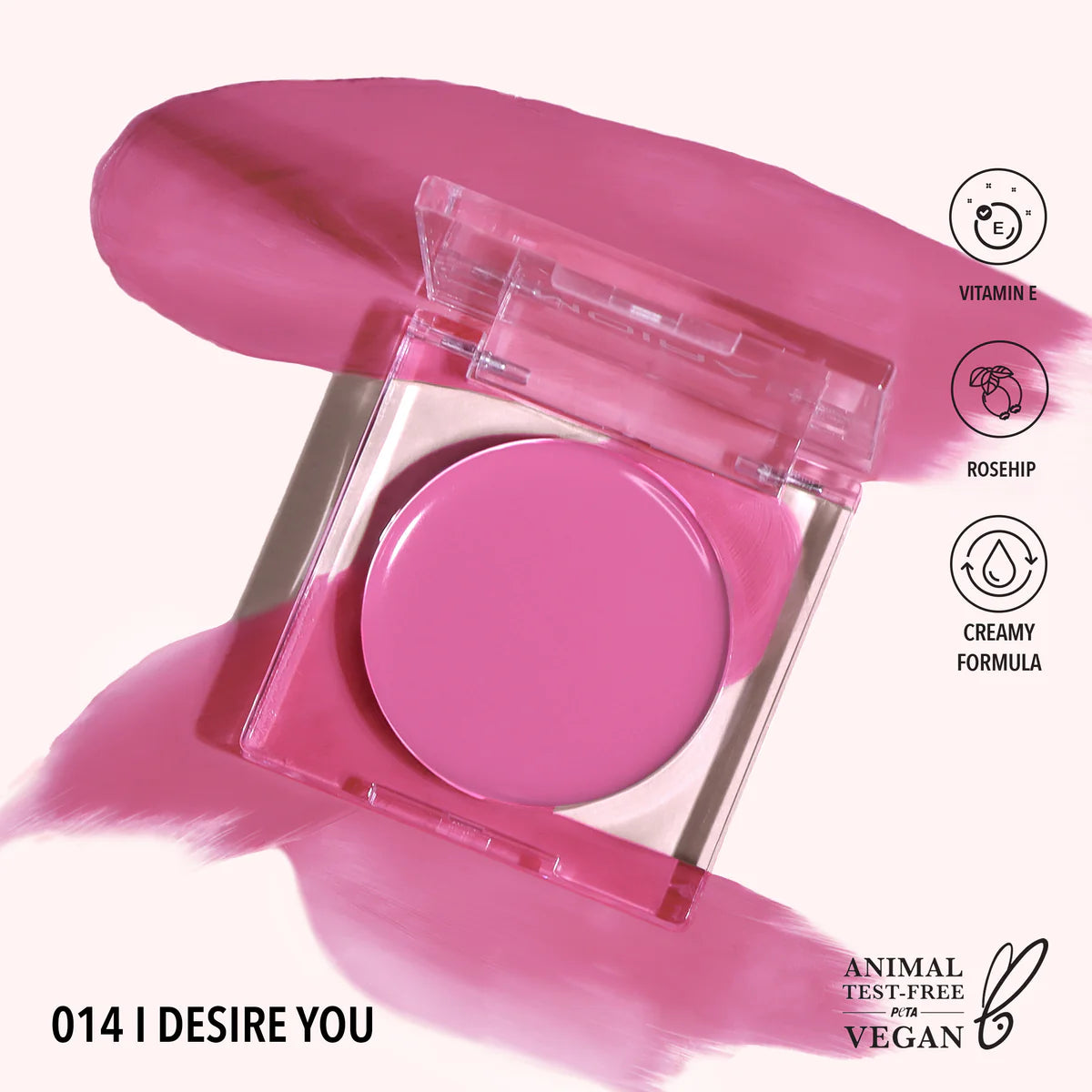 Love Heat “Cream Blush” - Moira Cosmetics