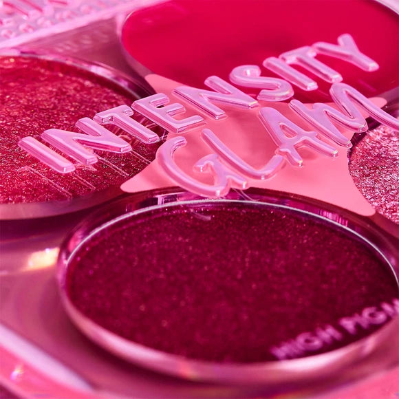 Intensity Glam - Cuarteto de Sombras para Ojos - Pink Up Cosmetics