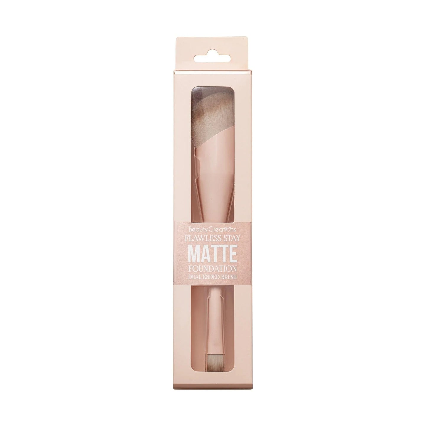 “Flawless Stay” - Matte Dual Ended Foundation Brush - Beauty Creations