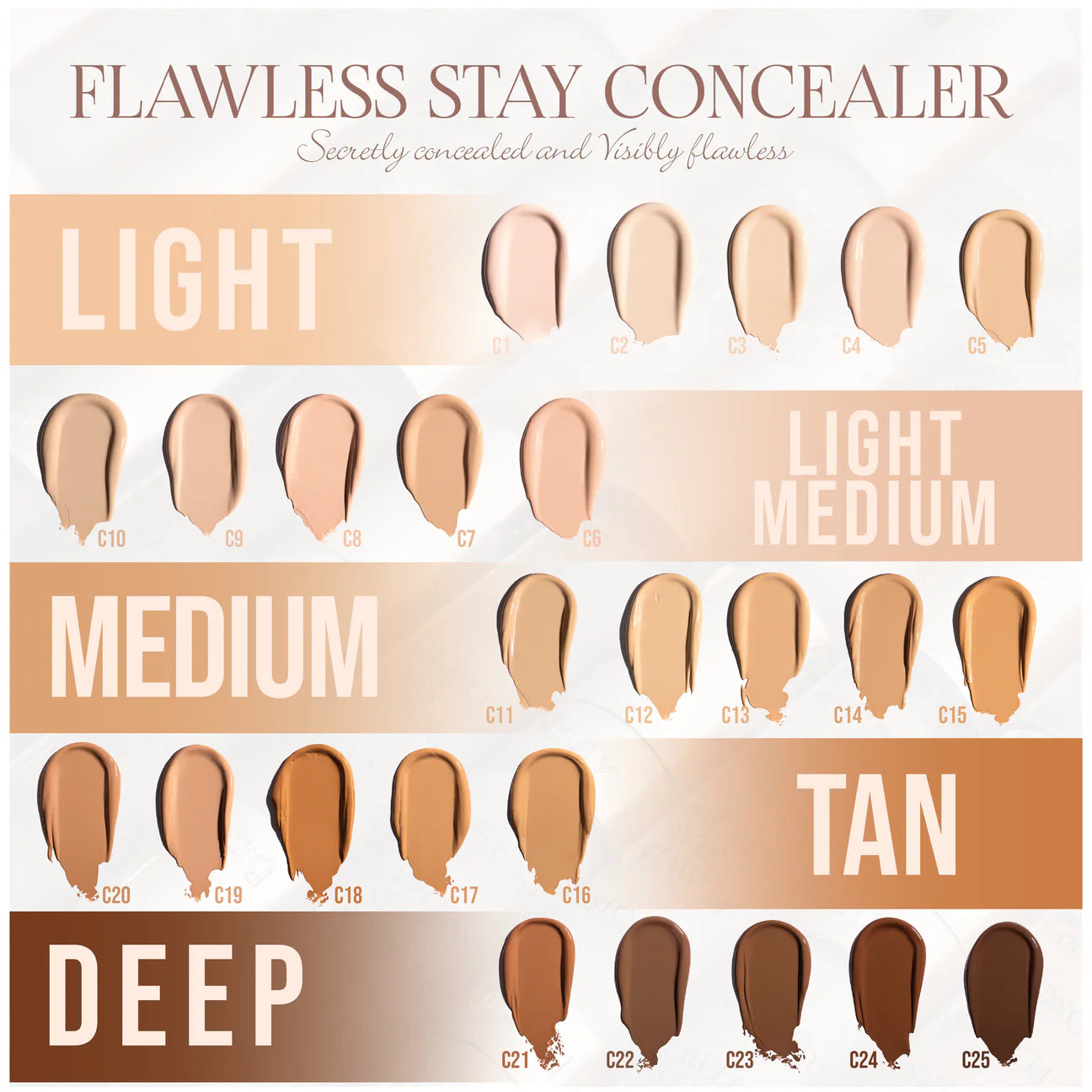 “Flawless Stay” (Concealer) - Beauty Creations
