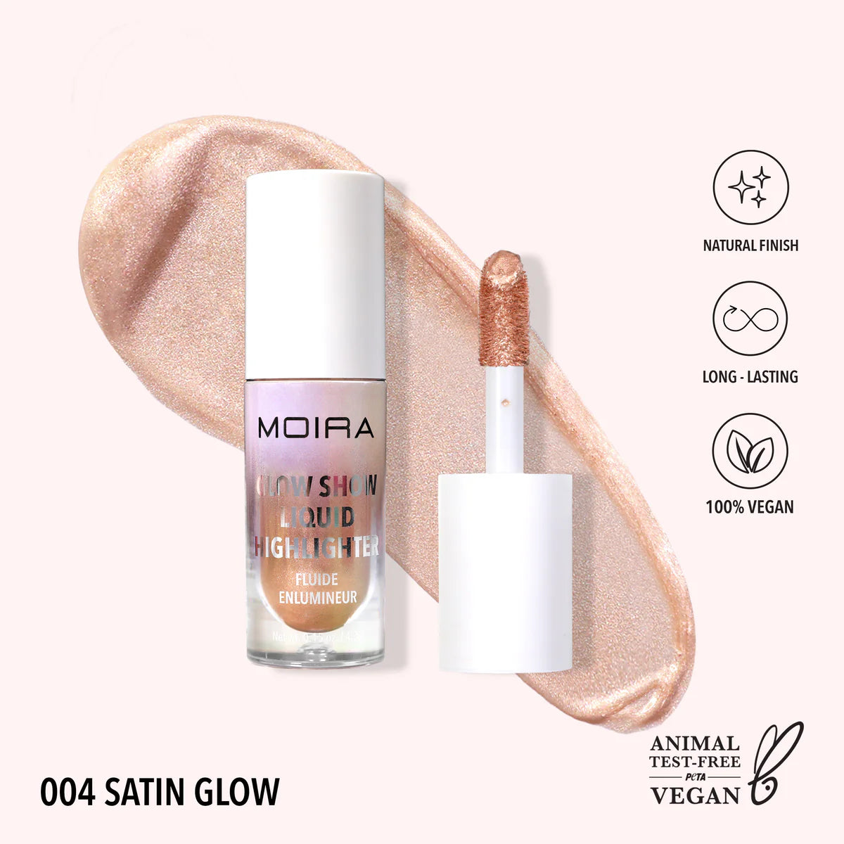 “Glow Show” Liquid Highlighter - Moira Cosmetics