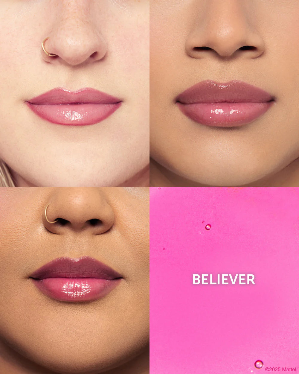 “Shimmer Lip Oil” - Barbie X Beauty Creations