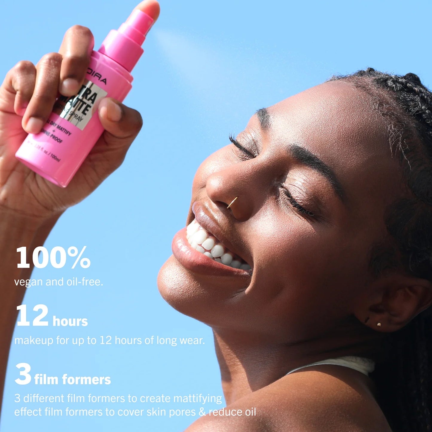 “Ultra Matte” Setting Spray - Moira Cosmetics