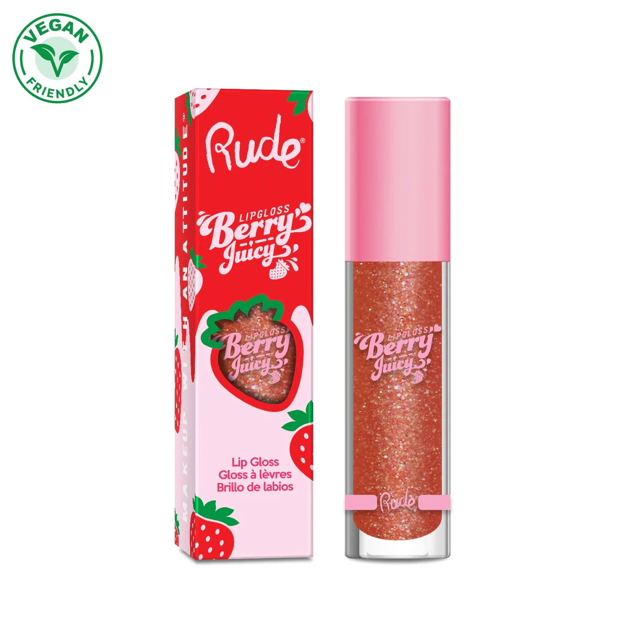 “Berry Juicy” (Lip Gloss) - Rude Cosmetics