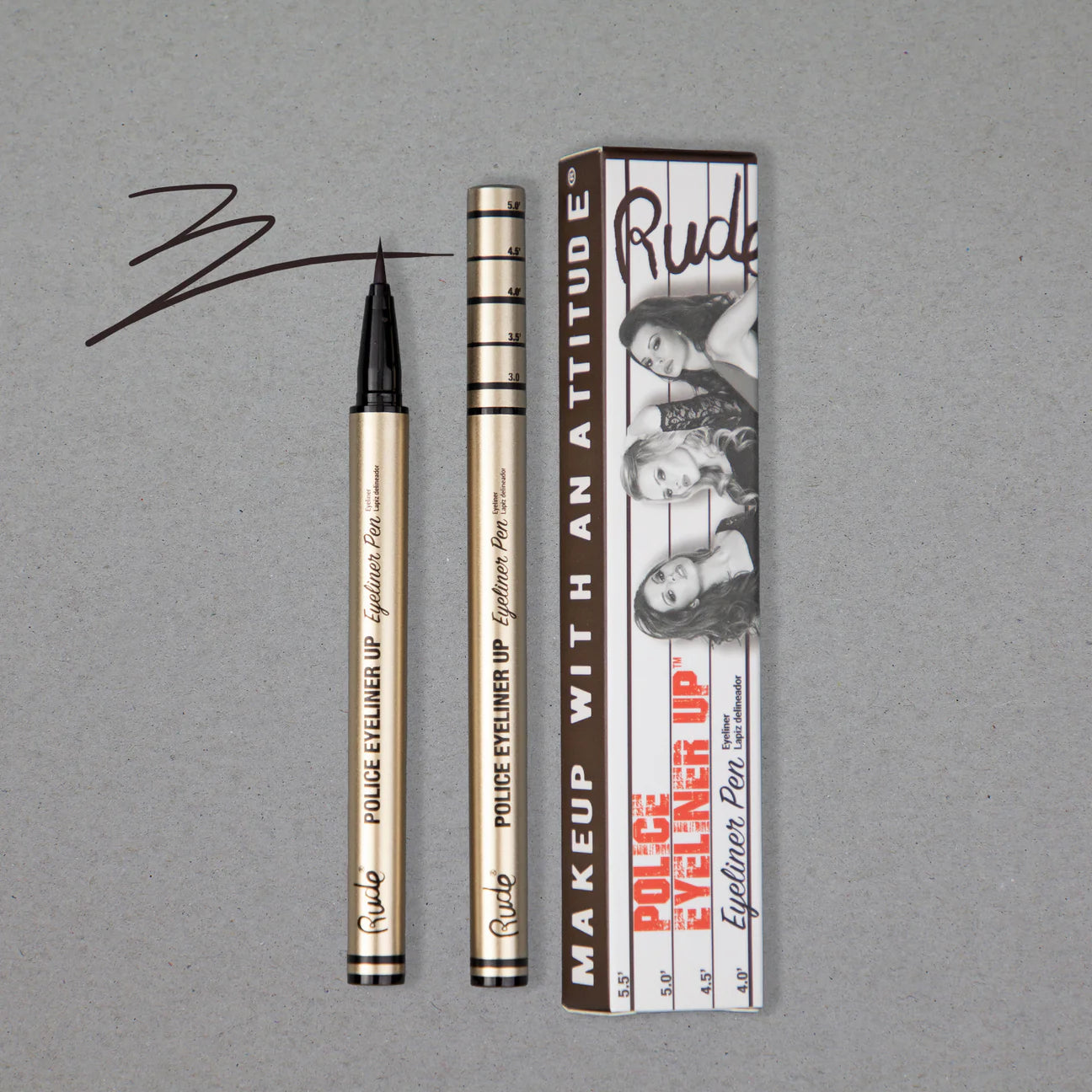 “Police Eyeliner Up” (Eyeliner Pen) - Rude Cosmetics