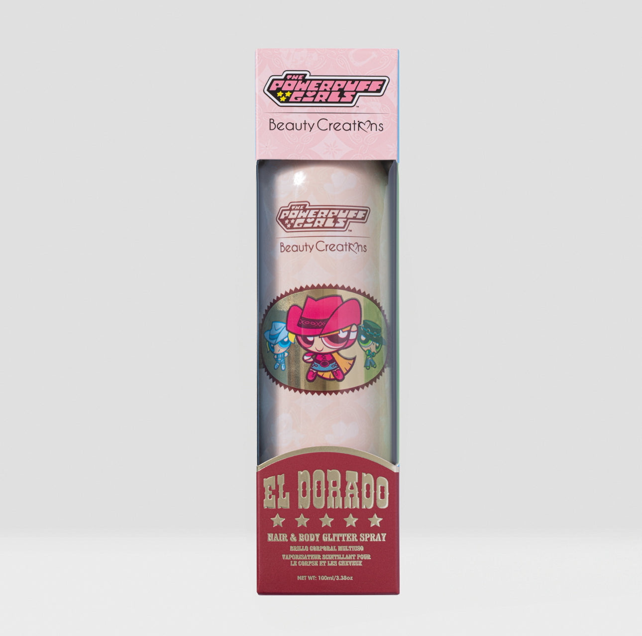 “El Dorado” - Hair & Body Glitter Spray - The PowerPuff Girls X Beauty Creations