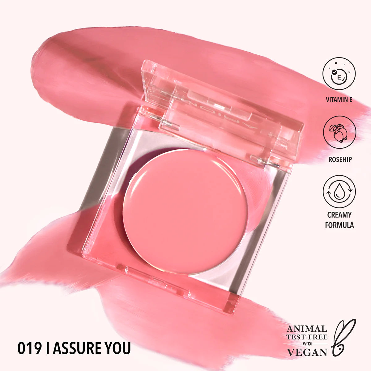 Love Heat “Cream Blush” - Moira Cosmetics