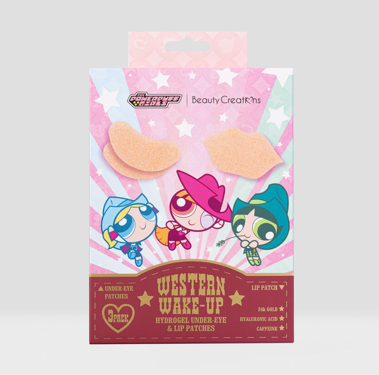“Western Wake-Up” - Hydrogel Under-Eye & Lip Patches - The PowerPuff Girls X Beauty Creations