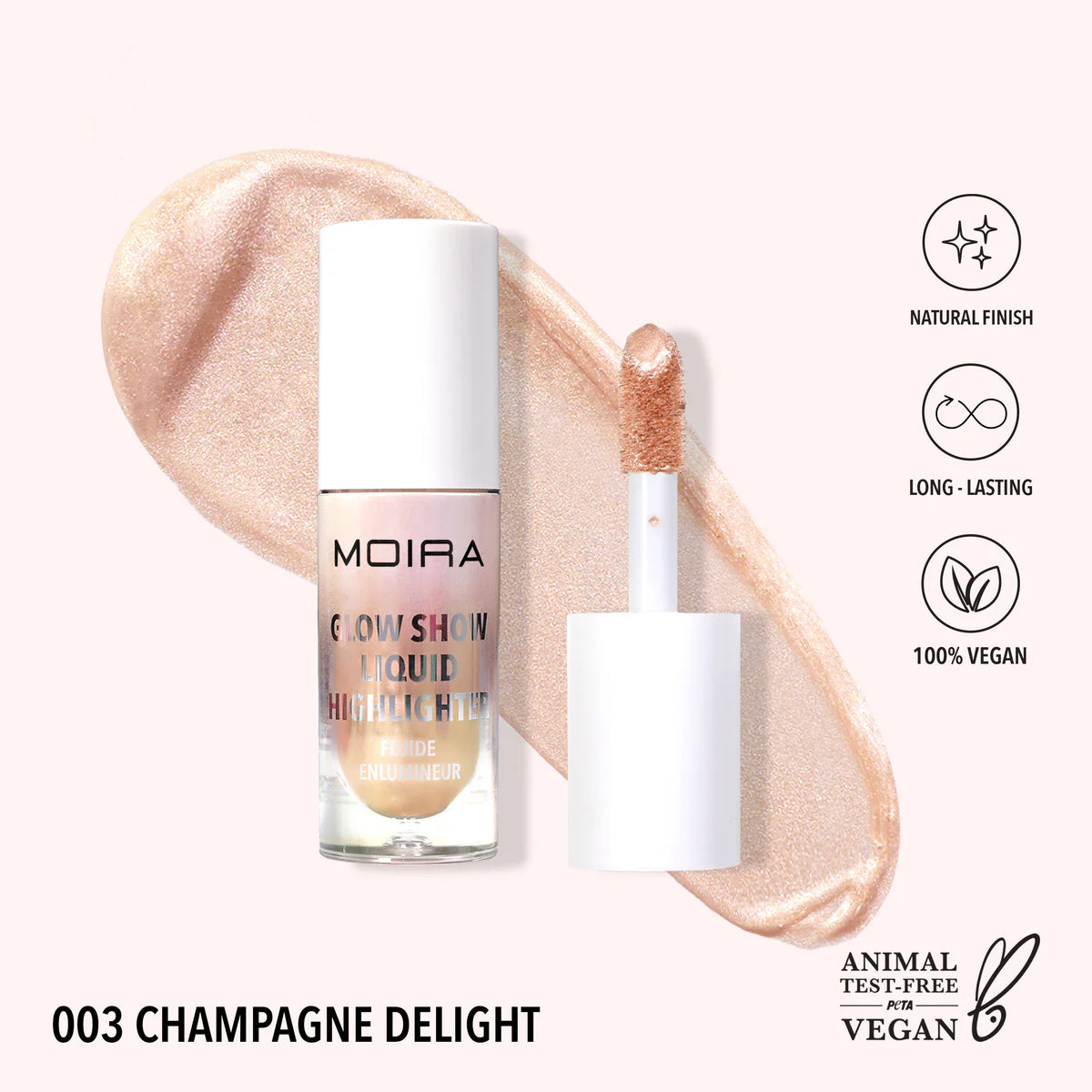“Glow Show” Liquid Highlighter - Moira Cosmetics